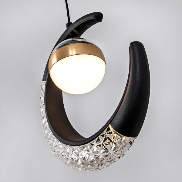 Подвесной светильник LED4U L7112-1 BK