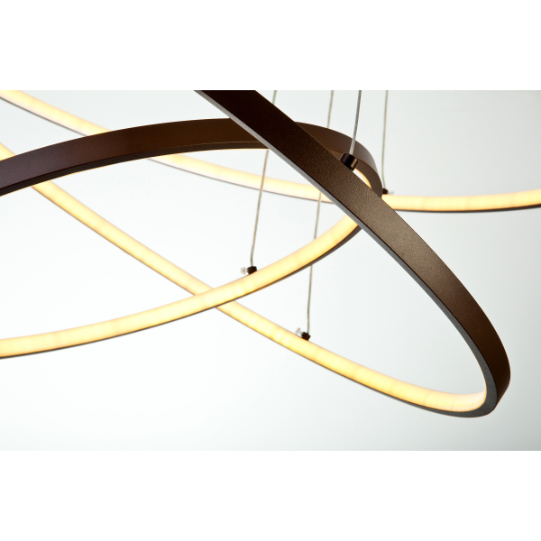 Подвесной светильник LED4U L5053-80-60-40 BR