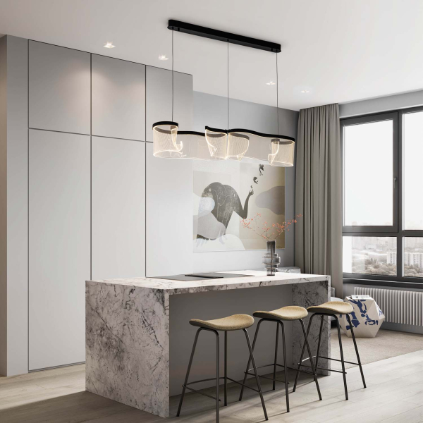 Подвесной светильник MODESTYLE MS.8040.900 BK