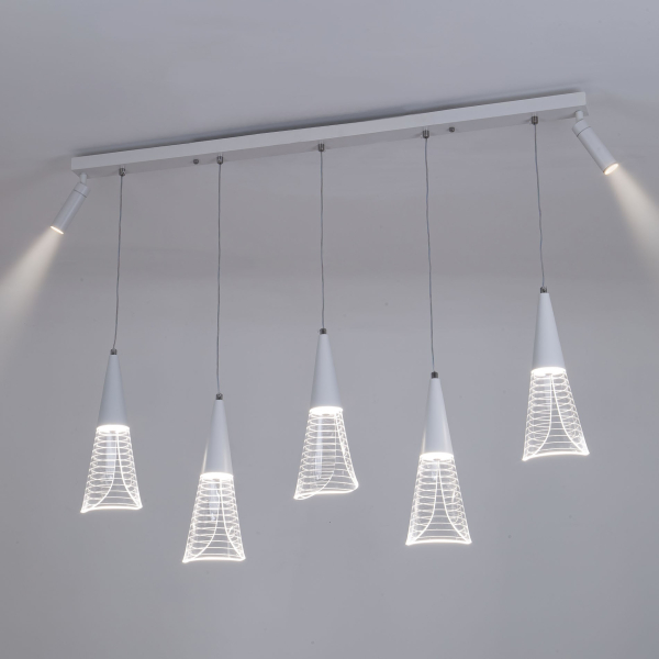 Подвесной светильник LED4U L7105-7 WТ