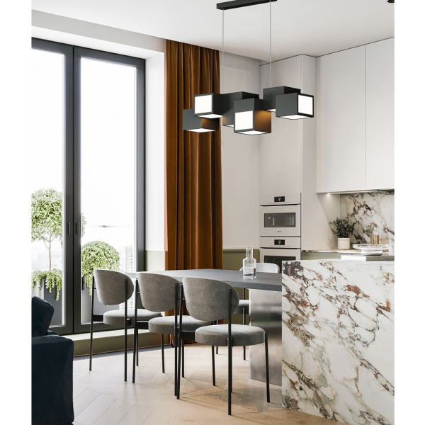 Подвесной светильник LED4U L7600-900 BK