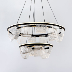 Подвесной cветильник LED4U L7706-800-460 BK