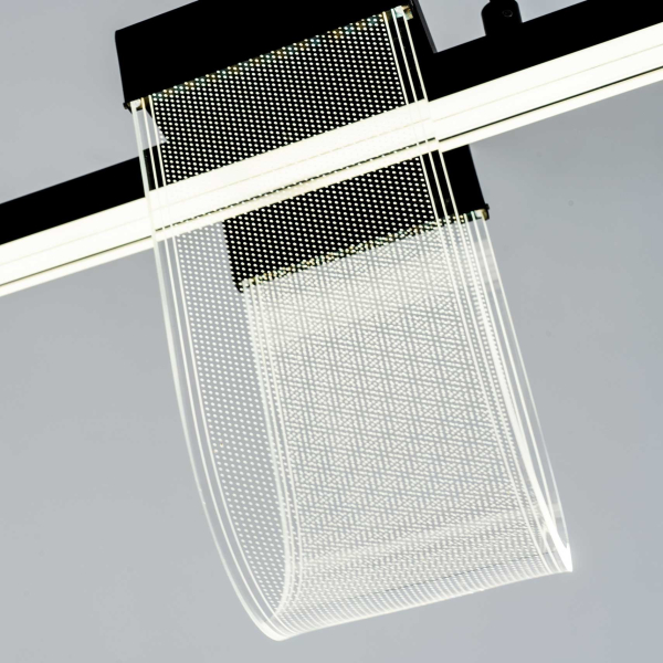 Подвесной cветильник LED4U L7707-1200 BK