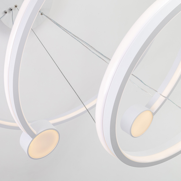 Подвесной светильник LED4U L7100-3 WТ