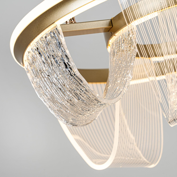 Подвесной cветильник LED4U L7706-460 GD