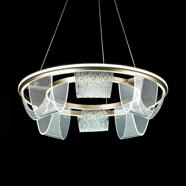 Подвесной cветильник LED4U L7706-630 GD