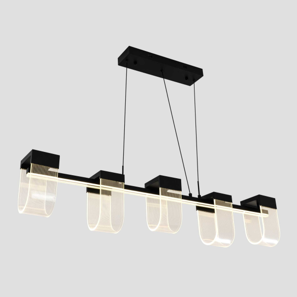 Подвесной cветильник LED4U L7707-1200 BK