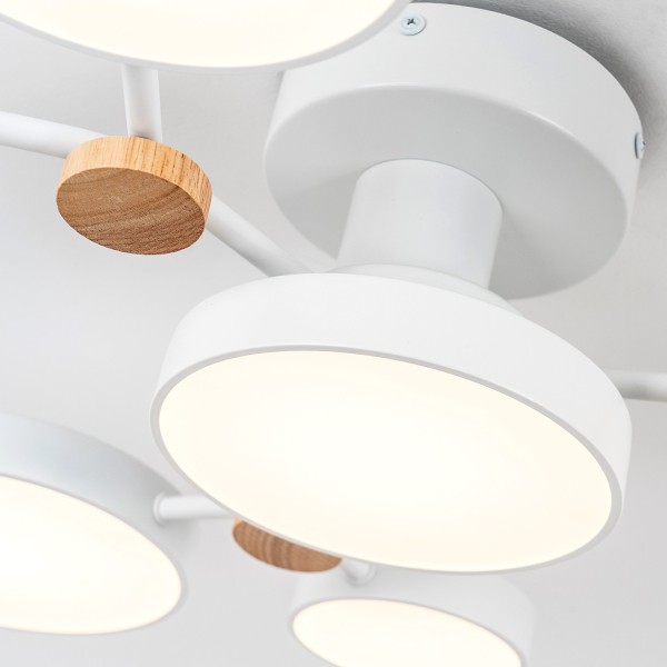 Потолочный cветильник LED4U L3201-700 WT