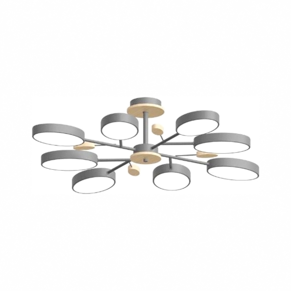 Потолочный cветильник LED4U L3221-850 GR