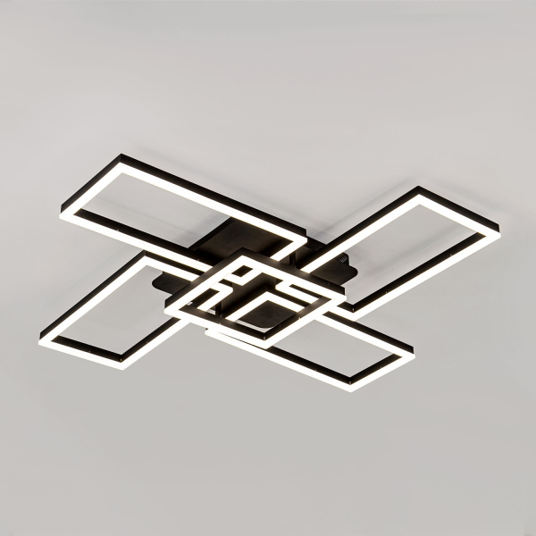 Потолочный светильник LED4U L11004-5 BK