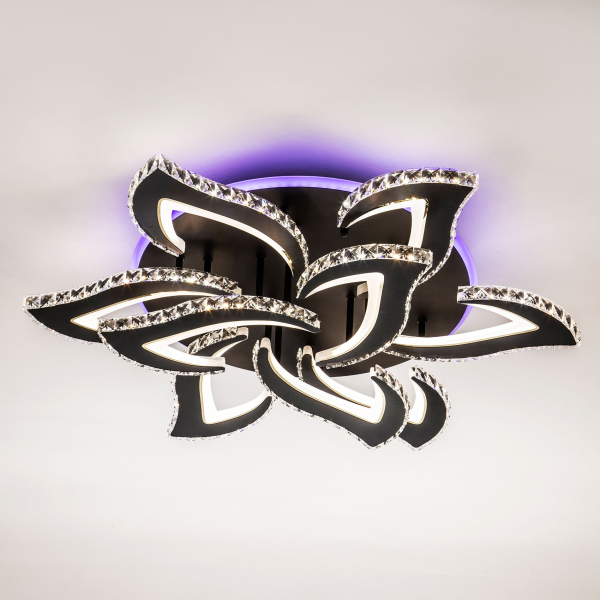 Потолочный светильник LED4U L2839-9 BK