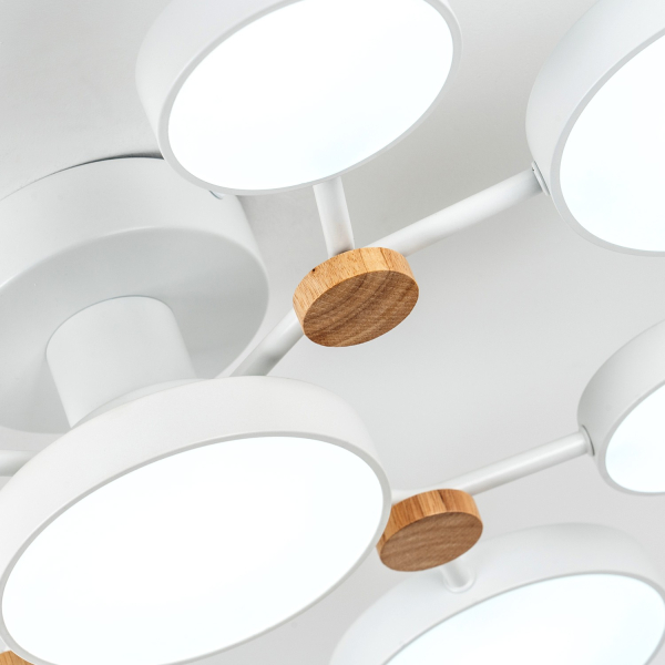 Потолочный cветильник LED4U L3201-780 WT