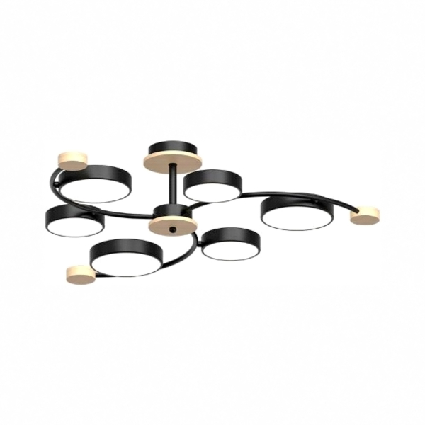 Потолочный cветильник LED4U L3207-840 BK