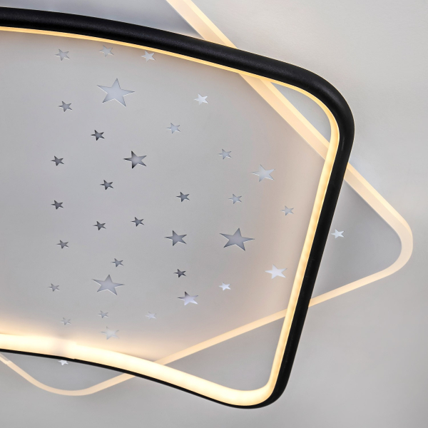 Потолочный светильник LED4U L1037-520 BK