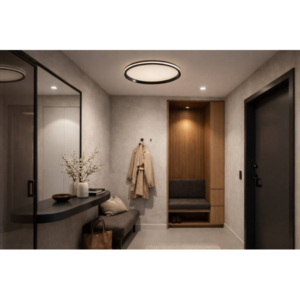 Потолочный cветильник LED4U L3020-500 BK