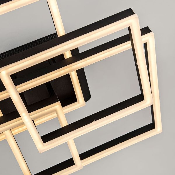 Потолочный светильник LED4U L11015-4 BK