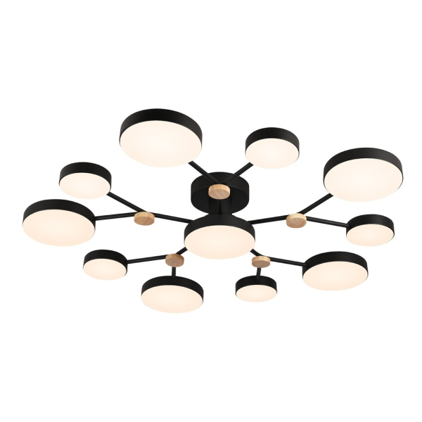 Потолочный светильник LED4U L3201-960 BK