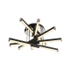 Потолочный светильник MODELIGHT MDL.9371.600CL BK