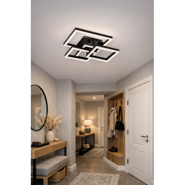 Потолочный светильник LED4U L11015-4 BK