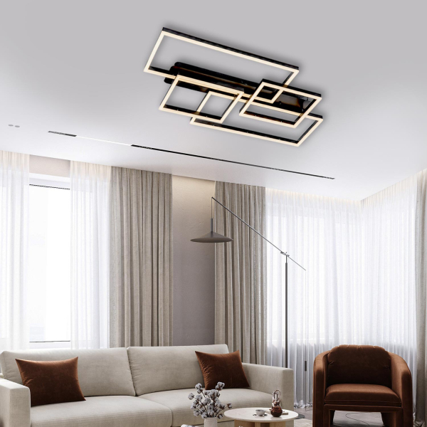 Потолочный cветильник LED4U L11046-4 BK