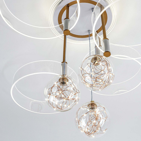 Потолочный cветильник LED4U L1040-750 WT