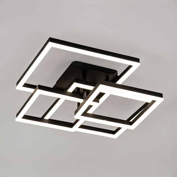 Потолочный светильник LED4U L11015-4 BK