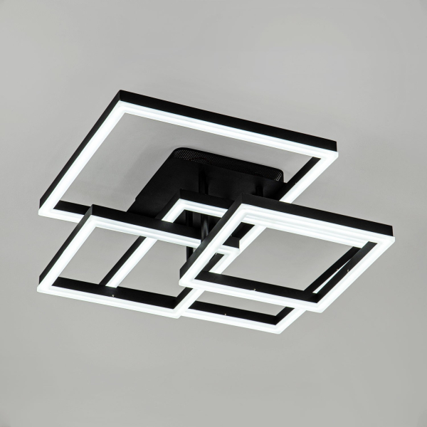 Потолочный светильник LED4U L11015-4 BK