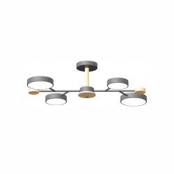 Потолочный cветильник LED4U L3213-670 GR