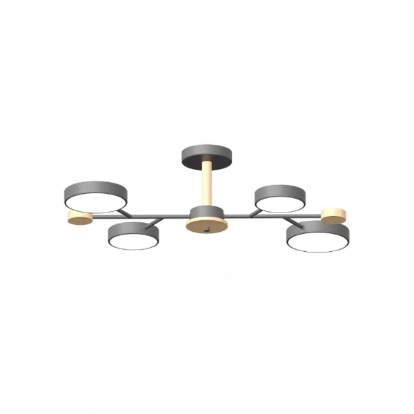 Потолочный cветильник LED4U L3213-670 GR