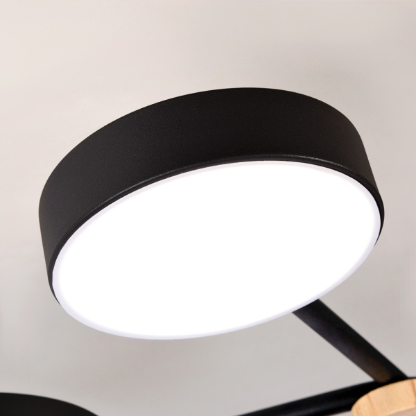 Потолочный светильник LED4U L3201-960 BK