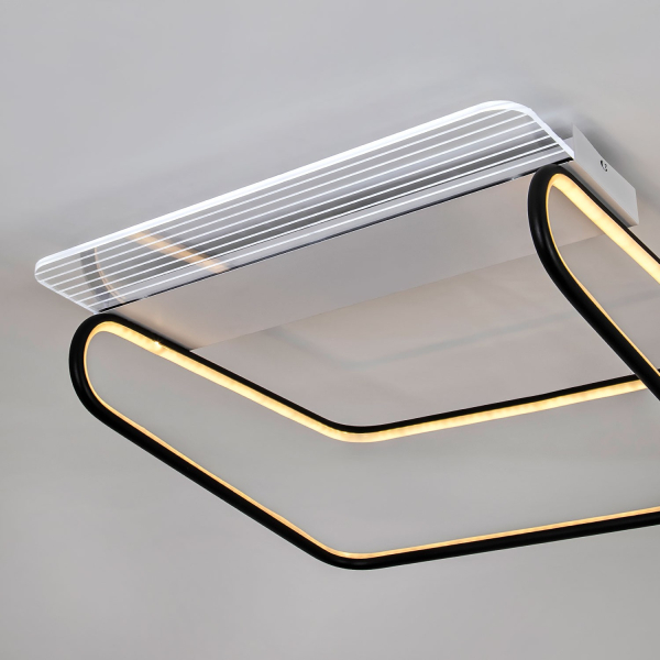 Потолочный светильник LED4U L1046-500 BK