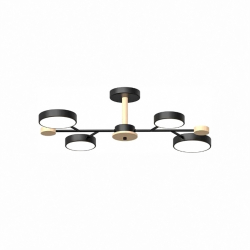 Потолочный cветильник LED4U L3213-670 BK