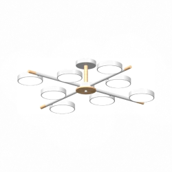 Потолочный cветильник LED4U L3209-860 WH