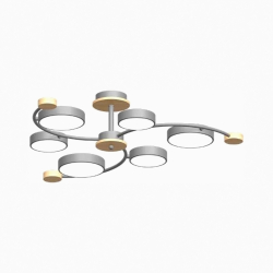 Потолочный cветильник LED4U L3207-840 GR