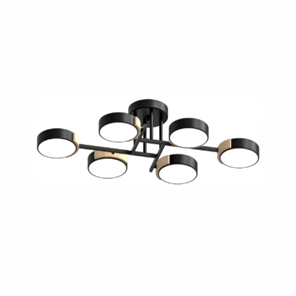 Потолочный cветильник LED4U L3211-830 BK