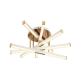 Потолочный светильник MODELIGHT MDL.9371.600CL WH