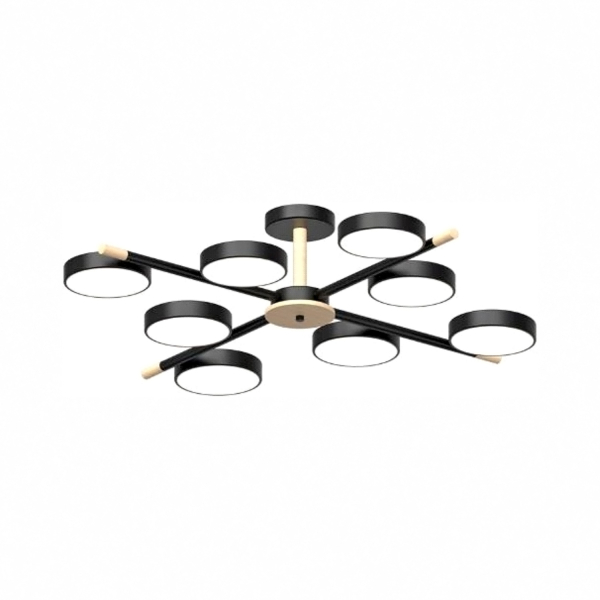 Потолочный cветильник LED4U L3209-860 BK