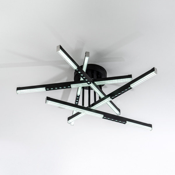 Потолочный светильник LED4U L5115-5 BK