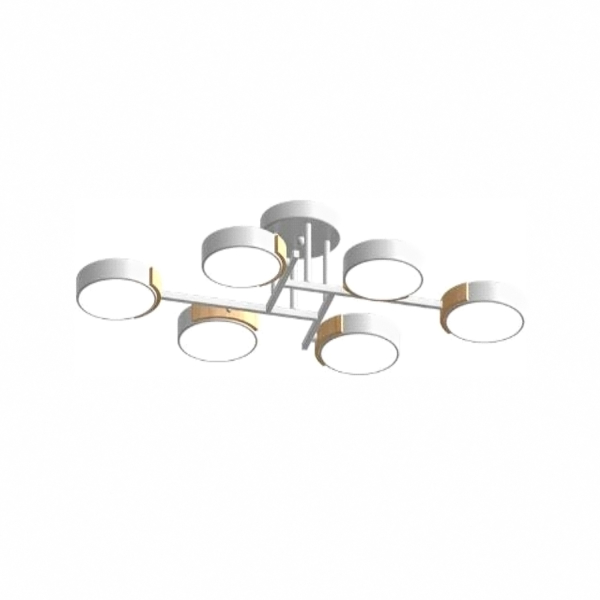 Потолочный cветильник LED4U L3211-830 WH