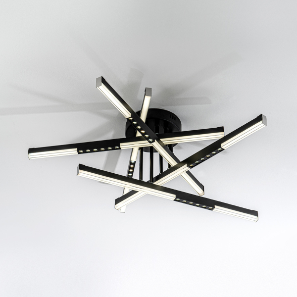 Потолочный светильник LED4U L5115-5 BK