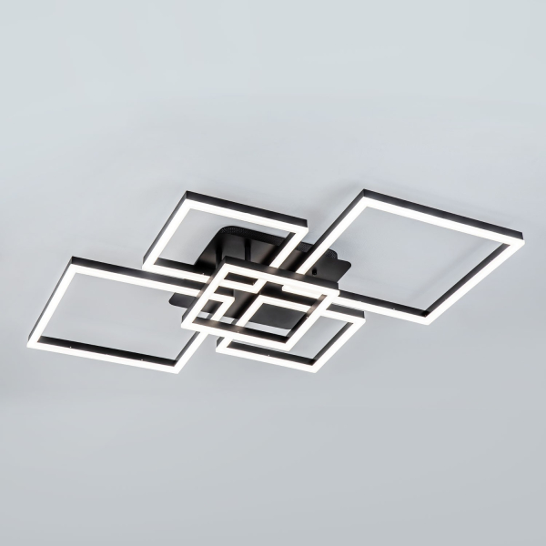 Потолочный cветильник LED4U L11041-5 BK