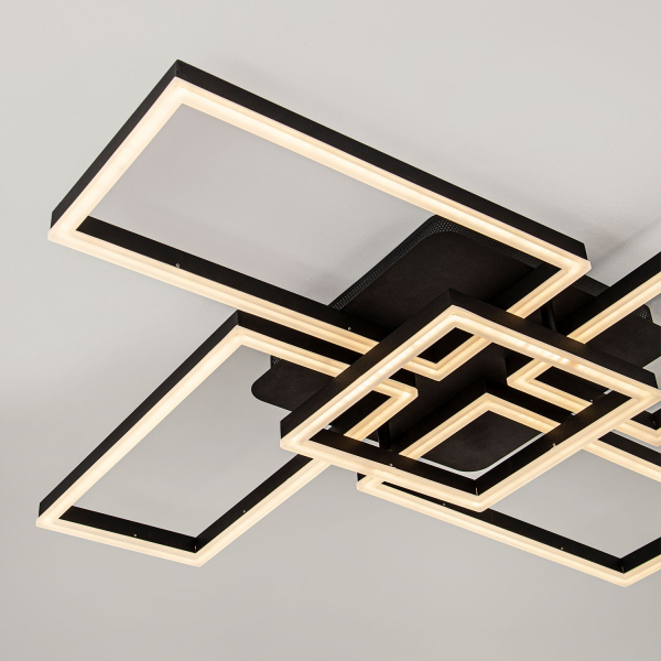 Потолочный светильник LED4U L11004-5 BK