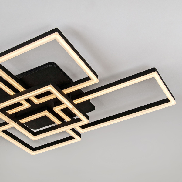 Потолочный светильник LED4U L11003-5 BK