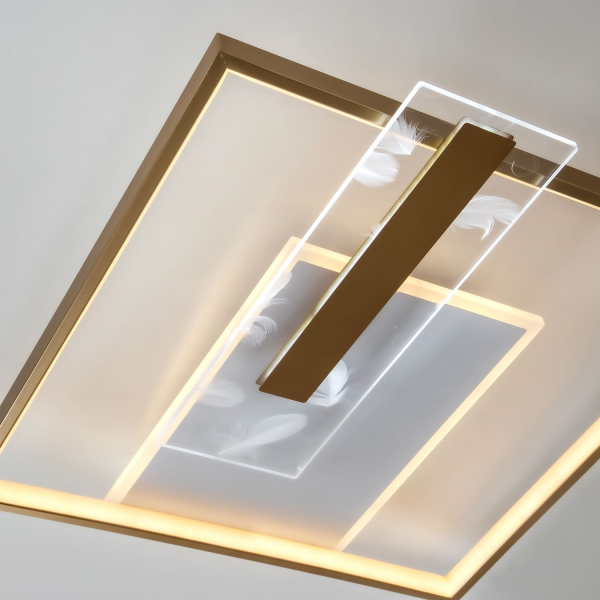 Потолочный светильник LED4U L1045-500 GD