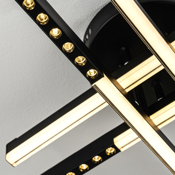 Потолочный светильник LED4U L5110-4 BK