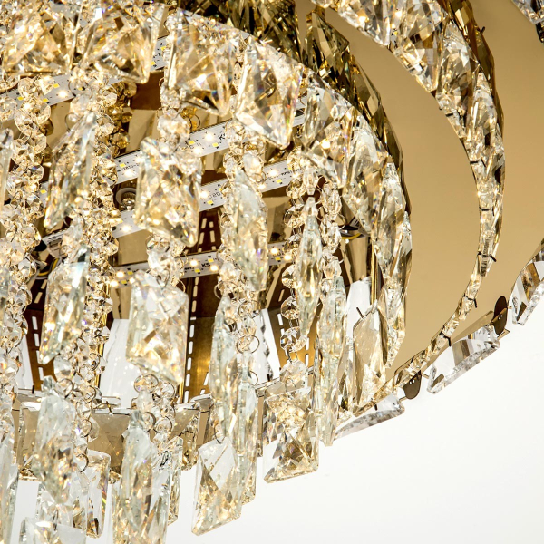 Потолочная люстра LED4U L9437-500 GD с функцией УД