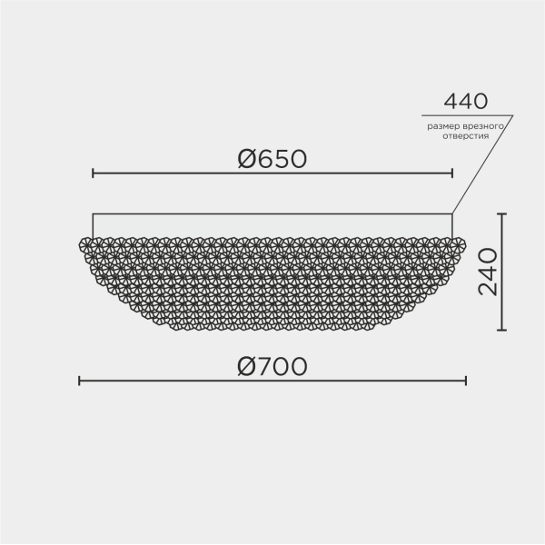 Потолочная люстра MODELUX ML.2320.700 GD