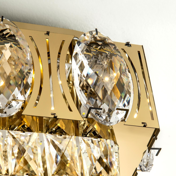 Потолочная люстра LED4U L9438-500-500 GD с функцией УД