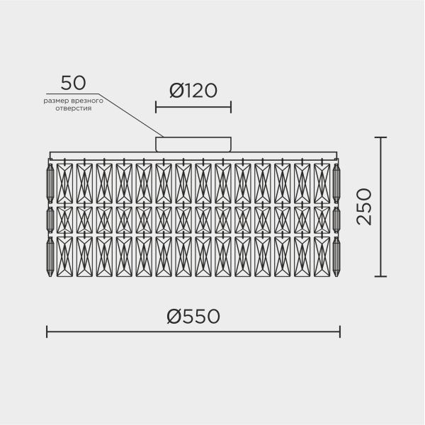 Потолочная люстра MODELUX ML.90344.9 GD
